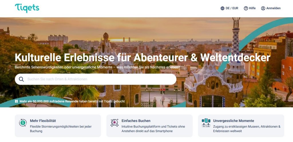 Genau hier setzt Tiqets an – eines der führenden Ticketing-Unternehmen Europas, das es sich zur Aufgabe gemacht hat, den Zugang zu kulturellen Highlights so einfach, schnell und angenehm wie möglich zu machen. Und das weltweit.