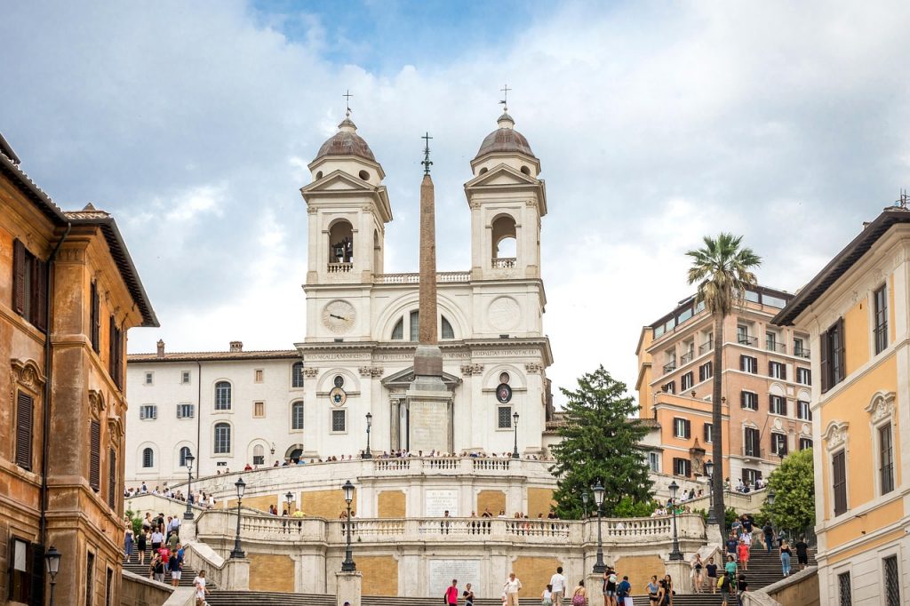 rome, spanish steps, stairs, staircase, italy, church, antique, ancient, tourism, to travel, city trip, city, culture, landmark, spanish steps, spanish steps, spanish steps, spanish steps, spanish steps