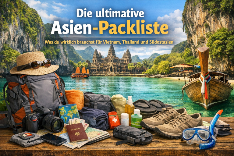 Die ultimative Asien-Packliste