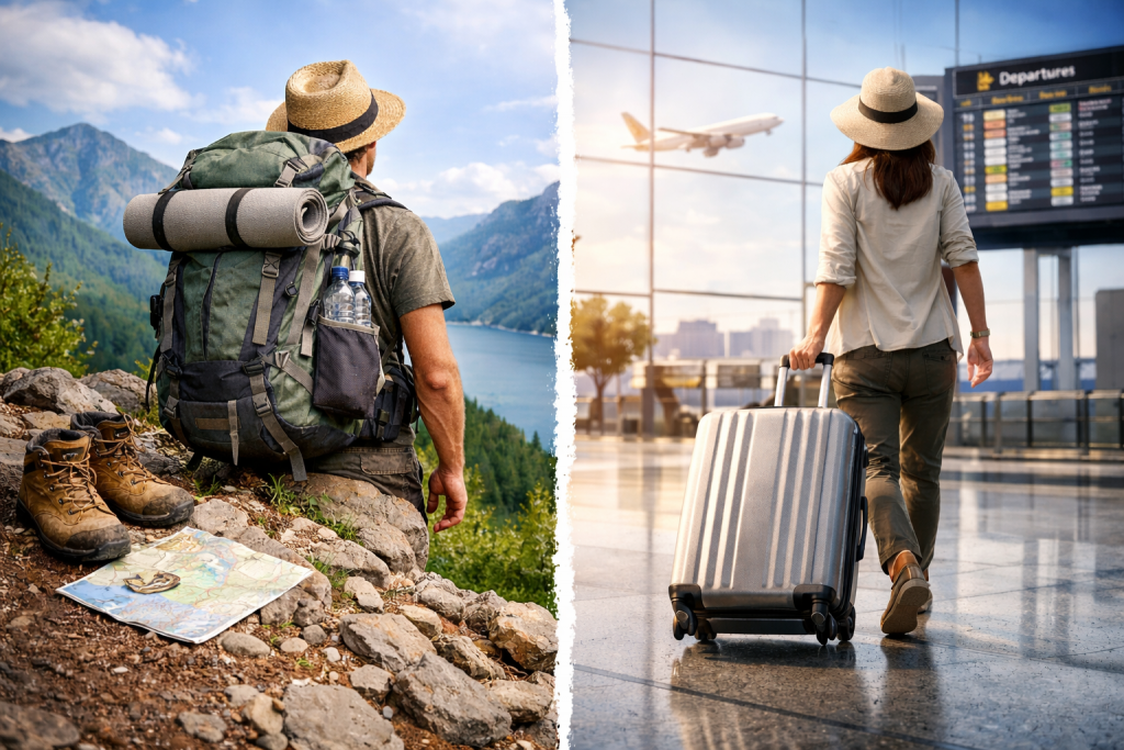 Rucksack oder Koffer – die ehrliche Entscheidungshilfe