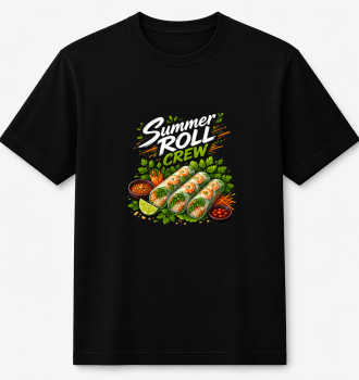 Summer Roll Crew, design, t-Shirt Design erhältlich in unserem Shop